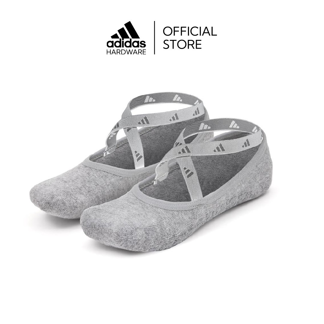 ถุงเท้าโยคะ ADIDAS ADYG-30201GR สีเทา SIZE S/M 1 คู่_0